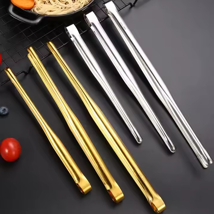 BBQ Grills Accessories 304 Stainless Steel BBQ Grill Tool Set BBQ Tongs Camping Cooking Tools Hot Dog Barbecue Tongs Premium Extra Long BBQ Tools Meat Tong