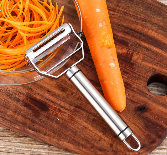 Fruit and vegetable peeling knife